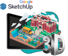 Google SketchUp - Школа программирования для детей, компьютерные курсы для школьников, начинающих и подростков - KIBERone г. Воткинск