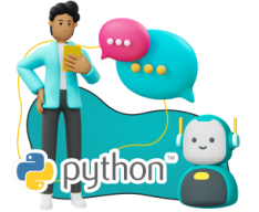 Умный чат-бот на Python - Школа программирования для детей, компьютерные курсы для школьников, начинающих и подростков - KIBERone г. Воткинск