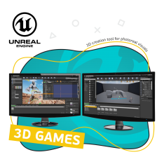 Unreal Engine 4. Игровой движок - КИБЕРшкола программирования для детей, компьютерные курсы для школьников, начинающих и подростков - KIBERone г. Воткинск