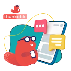 Разработка мобильных приложений в Thunkable - КИБЕРшкола программирования для детей, компьютерные курсы для школьников, начинающих и подростков - KIBERone г. Воткинск