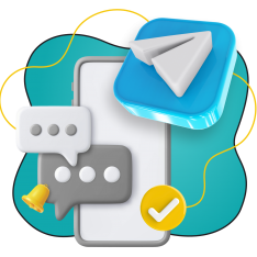 Создание Mini App для Telegram - КИБЕРшкола программирования для детей, компьютерные курсы для школьников, начинающих и подростков - KIBERone г. Воткинск