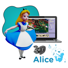 Alice 3d - КИБЕРшкола программирования для детей, компьютерные курсы для школьников, начинающих и подростков - KIBERone г. Воткинск