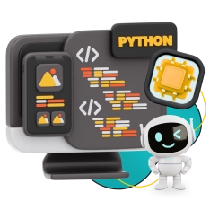 Мой первый сайт с мозгами: Python + AI - КИБЕРшкола программирования для детей, компьютерные курсы для школьников, начинающих и подростков - KIBERone г. Воткинск