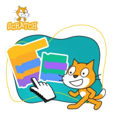 Scratch. Продвинутый уровень – создаём игры, как маленькие разработчики! - КИБЕРшкола программирования для детей, компьютерные курсы для школьников, начинающих и подростков - KIBERone г. Воткинск