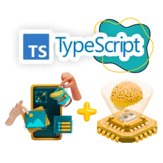 TypeScript + AI: создаём умные веб-приложения - КИБЕРшкола программирования для детей, компьютерные курсы для школьников, начинающих и подростков - KIBERone г. Воткинск
