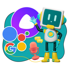 Голосовой помощник Алиса - КИБЕРшкола программирования для детей, компьютерные курсы для школьников, начинающих и подростков - KIBERone г. Воткинск