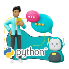 Умный чат-бот на Python на Telegram - КИБЕРшкола программирования для детей, компьютерные курсы для школьников, начинающих и подростков - KIBERone г. Воткинск