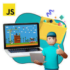 Программирование на JavaScript. Учимся создавать игры! - КИБЕРшкола программирования для детей, компьютерные курсы для школьников, начинающих и подростков - KIBERone г. Воткинск